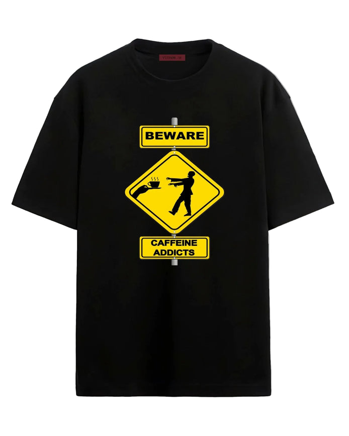 Caffeine Addict - Oversized T-shirt