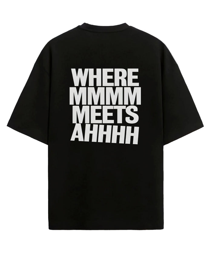 Where Mm Meets Hh - Oversized T-shirt