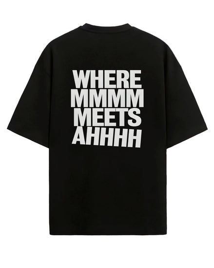 Where Mm Meets Hh - Oversized T-shirt