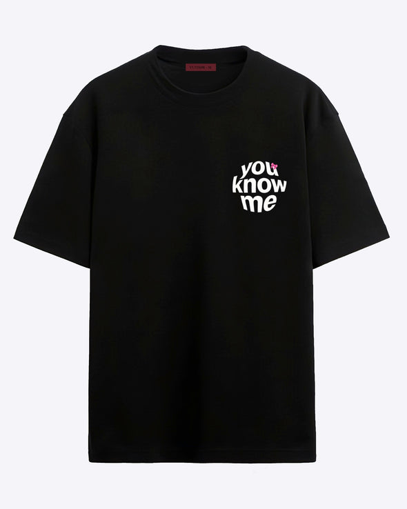 Know me - Oversized T-shirt