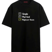 Majboor Hoon - Oversized T-shirt