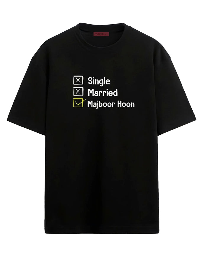 Majboor Hoon - Oversized T-shirt