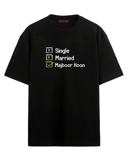Majboor Hoon - Oversized T-shirt