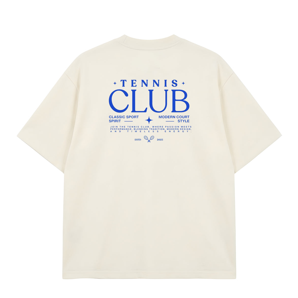 Tennis Club - Oversized T-shirt