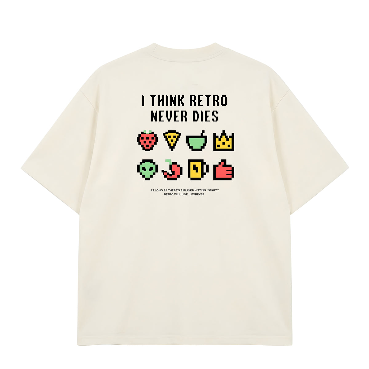 Retro Never Dies - Oversized T-shirt
