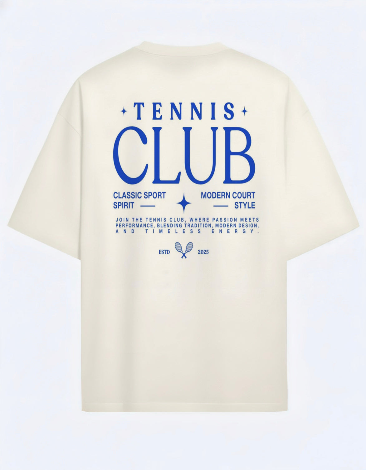 Tennis Club - Oversized T-shirt