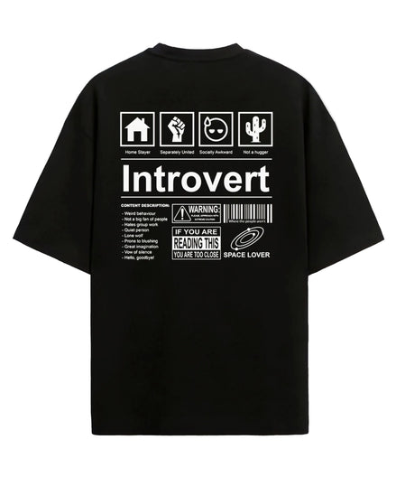 Introvert - Oversized T-shirt