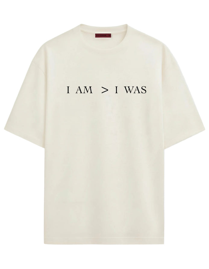 I was - Oversized T-shirt