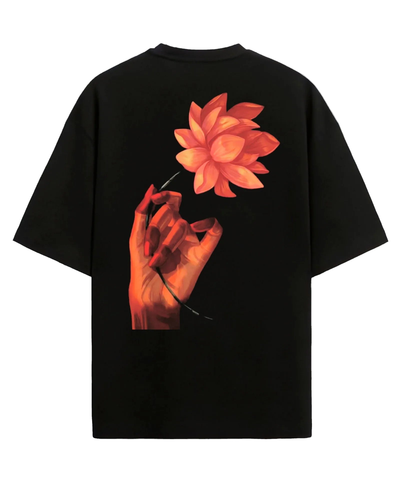 Lotus  - Oversized T-shirt