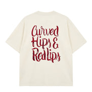 Hips & Red lips - Oversized T-shirt