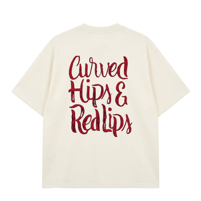 Hips & Red lips - Oversized T-shirt