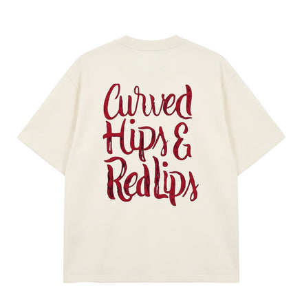 Hips & Red lips - Oversized T-shirt