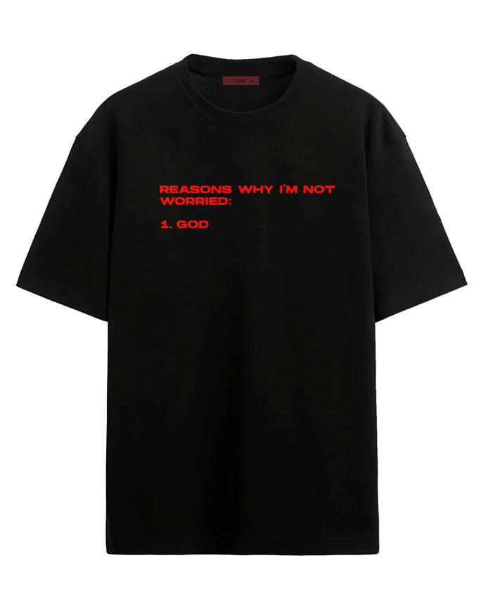 I'm Not Worried - Oversized T-shirt