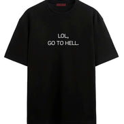 Go To Hell - Oversized T-shirt