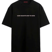 God Wants Me To Win - Oversized T-shirt