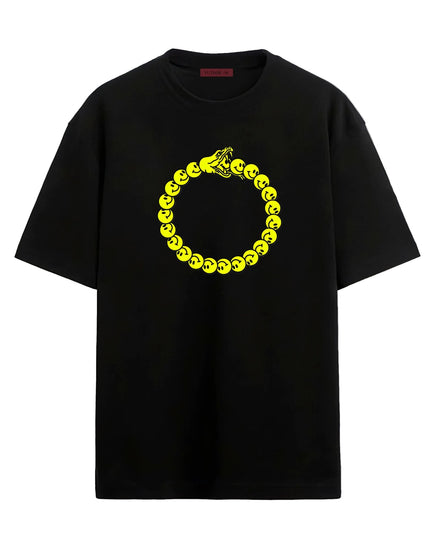 Face Snake - Oversized T-shirt