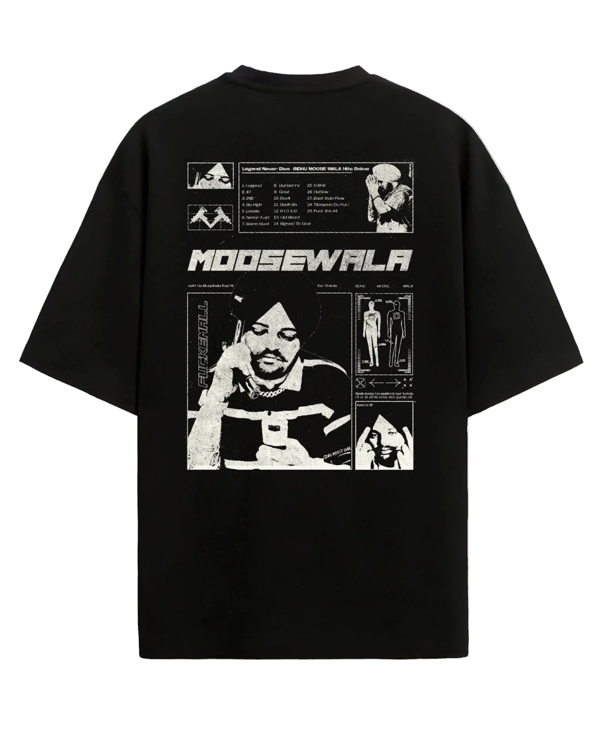 Moosewala - Oversized T-shirt