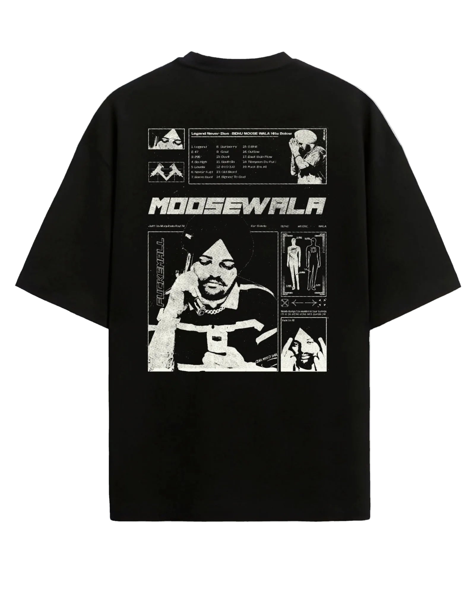 Moosewala - Oversized T-shirt