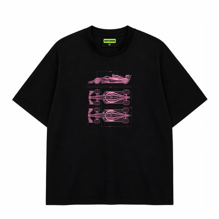 Technical Wireframe - Oversized T-shirt