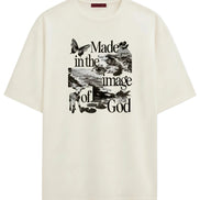 Made In The Image Of God- Oversized T-shirt