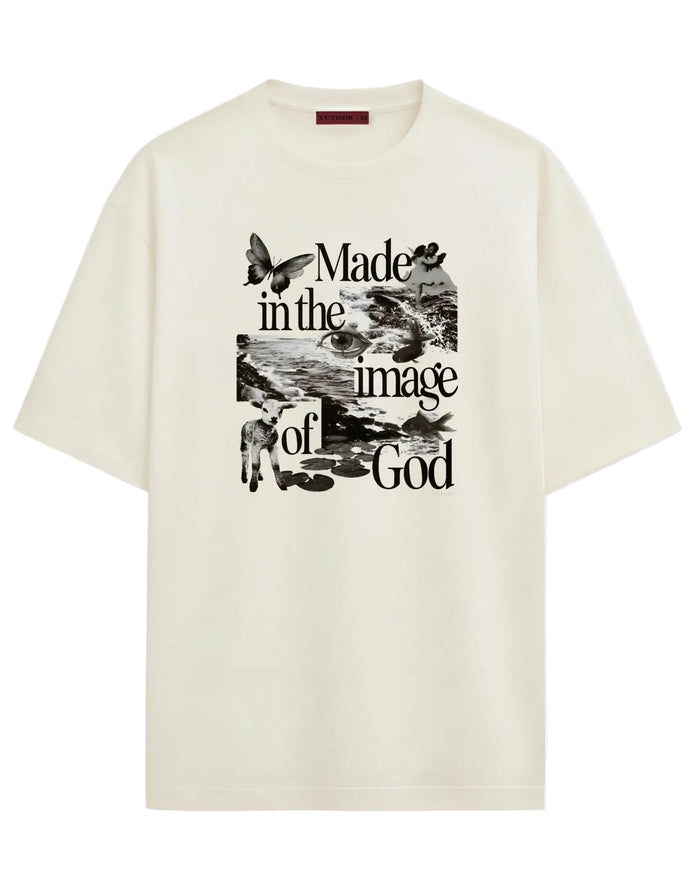 Made In The Image Of God- Oversized T-shirt