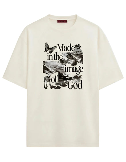 Made In The Image Of God- Oversized T-shirt