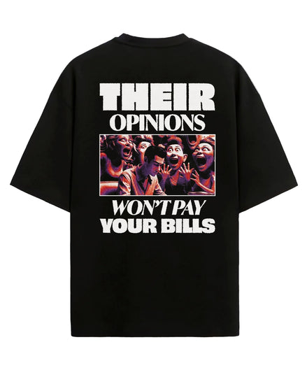 Their Opinion - Oversized T-shirt