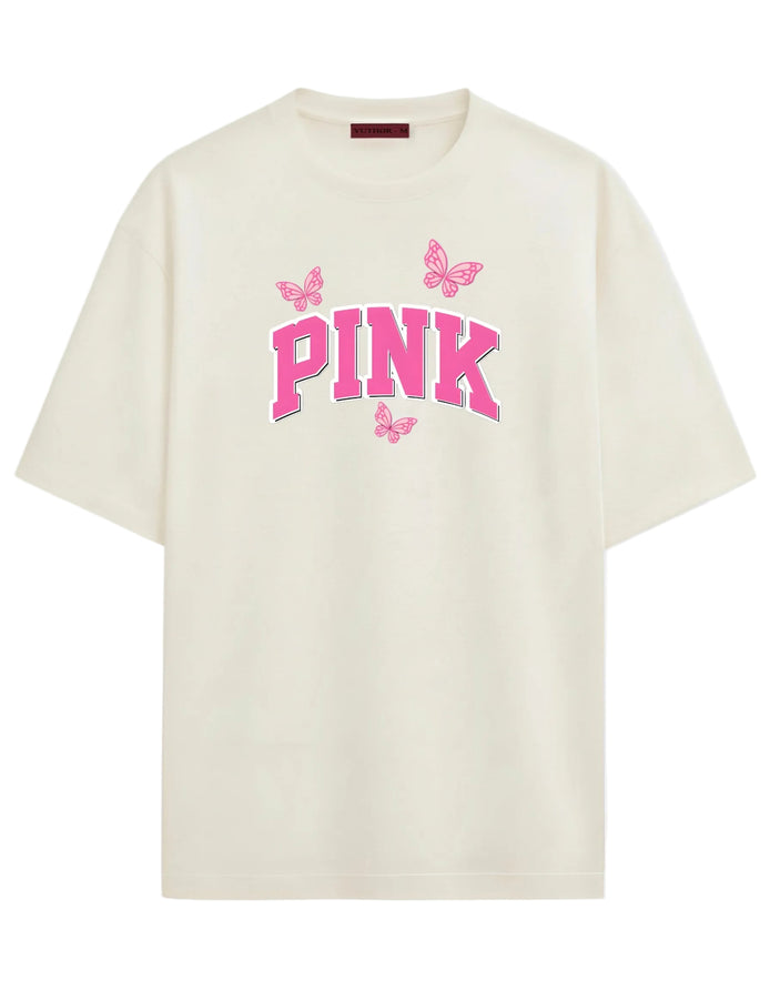 Pink - Oversized T-shirt