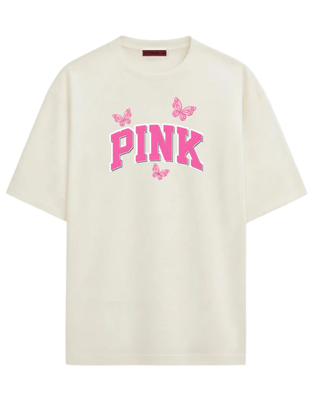 Pink - Oversized T-shirt