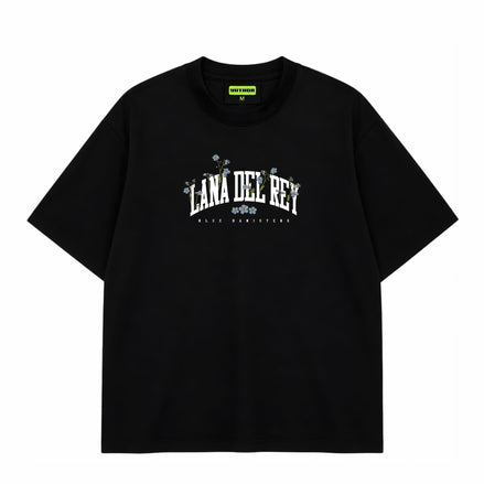 Floral Varsity - Oversized T-shirt