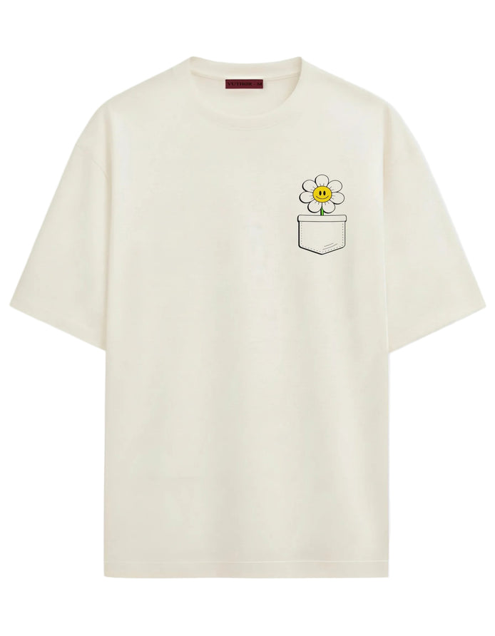 Daisy Smiley - Oversized T-shirt