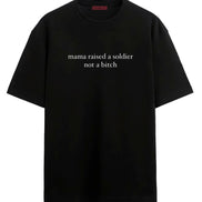 Mama Raised A Soldier - Oversized T-shirt